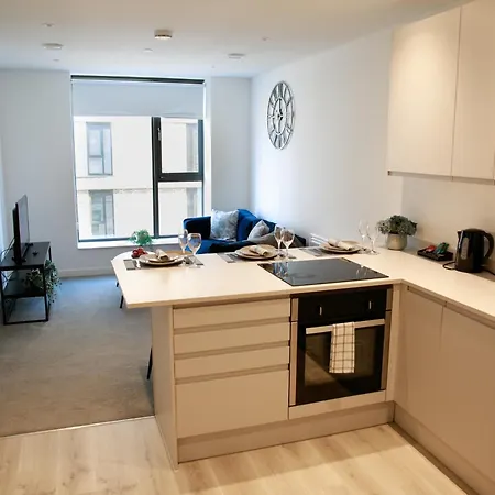 Trafford Suite Modern 1 Bed With Cinema Room Manchester Exterior photo