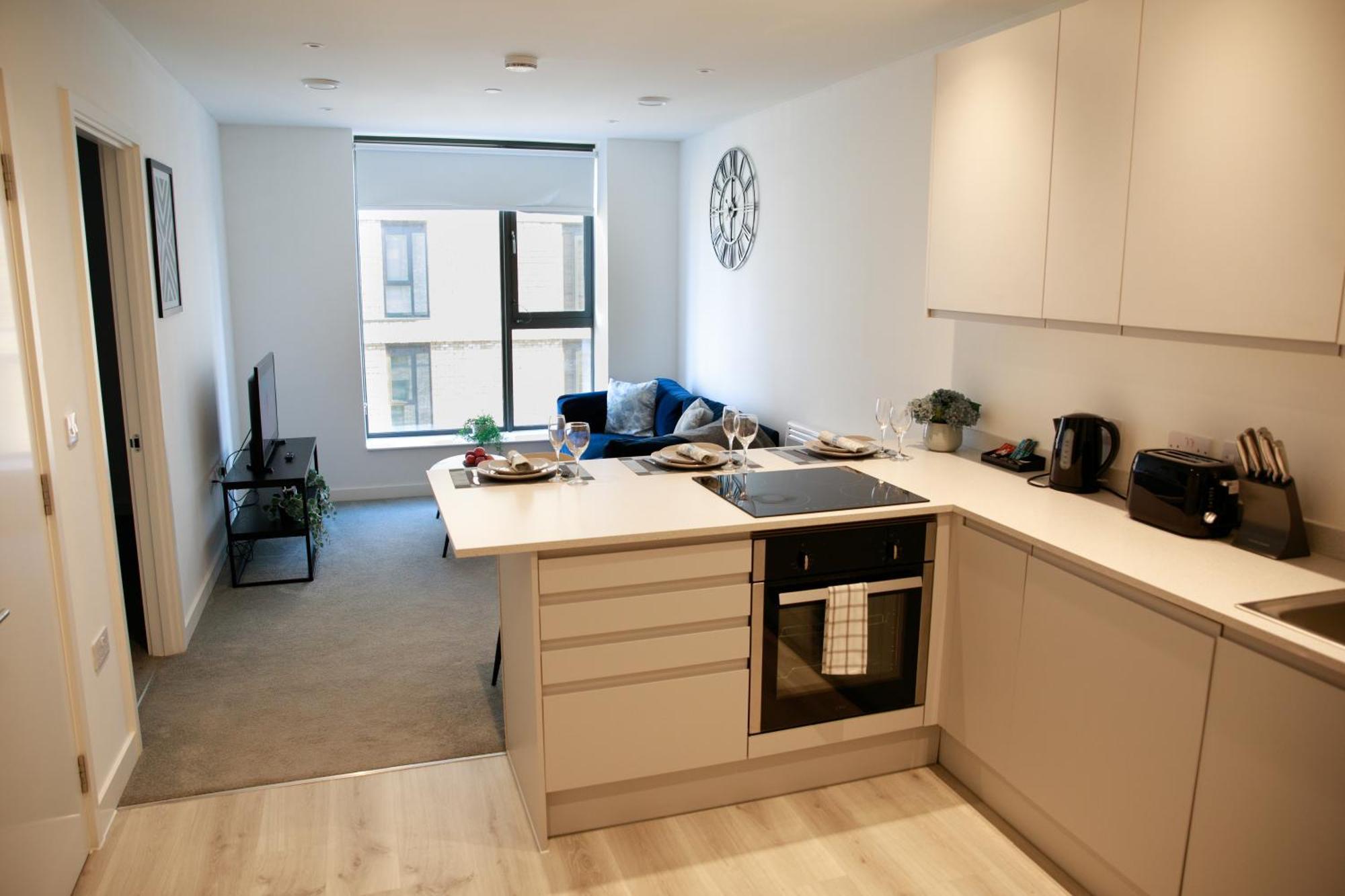 Apartment Trafford Modern 1 Bed With Cinema Manchester
